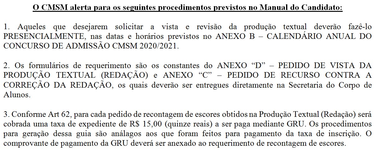 Aviso concurso