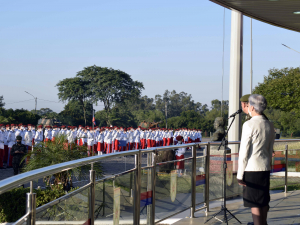 Cerimônia alusiva ao Dia do Exército