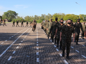 Formatura de Incorporação dos novos soldados recrutas