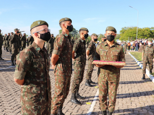 Formatura de Incorporação dos novos soldados recrutas