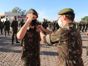 Formatura de Incorporação dos novos soldados recrutas