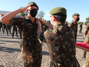 Formatura de Incorporação dos novos soldados recrutas