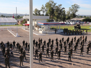 Formatura de Incorporação dos novos soldados recrutas