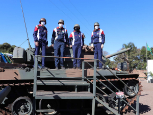 Visita ao Museu Militar Brasileiro em Panambi