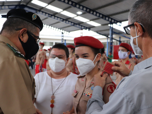 Comandante da Divisão Encouraçada prestigia promoção do Batalhão Escolar