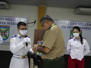 Comandante da Divisão Encouraçada prestigia promoção do Batalhão Escolar